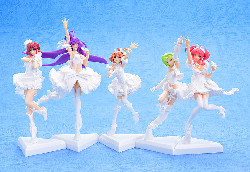 マクロスΔ「PLAMAX MF-86 minimum factory ワルキューレ LAST MISSION イメージカラーver. SET」のフィギュア画像