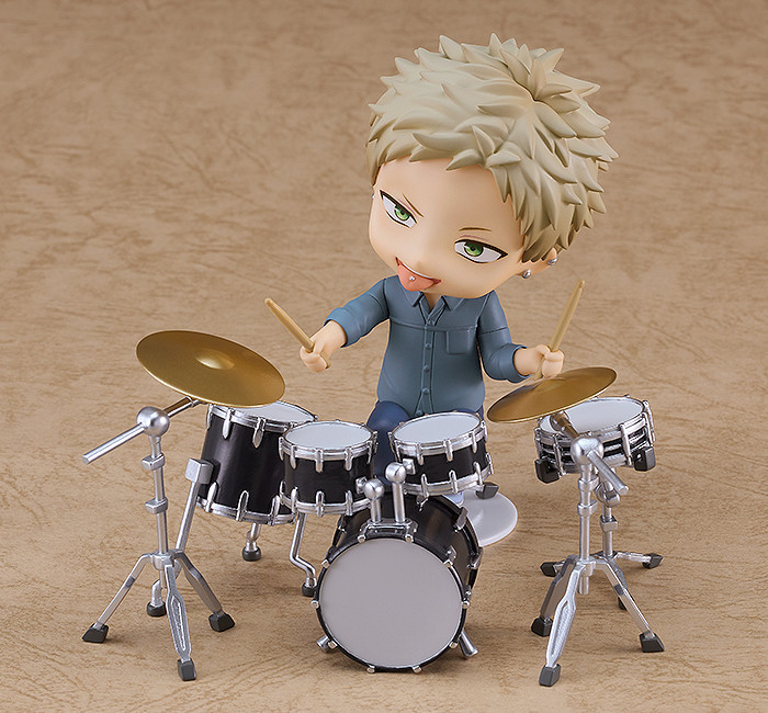 映画 ギヴン 柊mix「ねんどろいど 梶 秋彦 ドラムセットVer.」のフィギュア画像