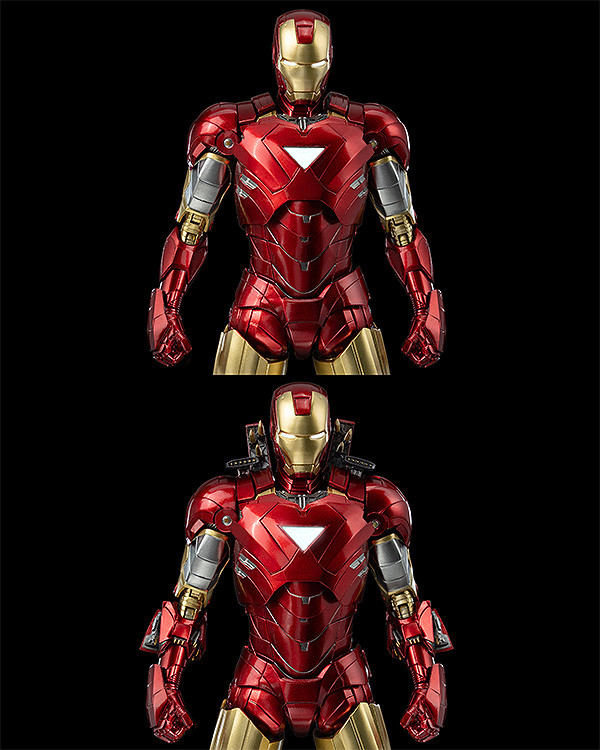 マーベル・スタジオ: インフィニティ・サーガ「DLX Iron Man Mark 6（DLX アイアンマン・マーク6）」のフィギュア画像