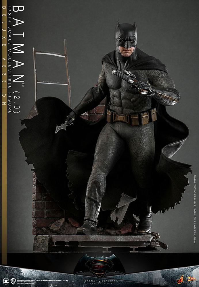 バットマン vs スーパーマン ジャスティスの誕生「バットマン(2.0/デラックス版)」のフィギュア画像