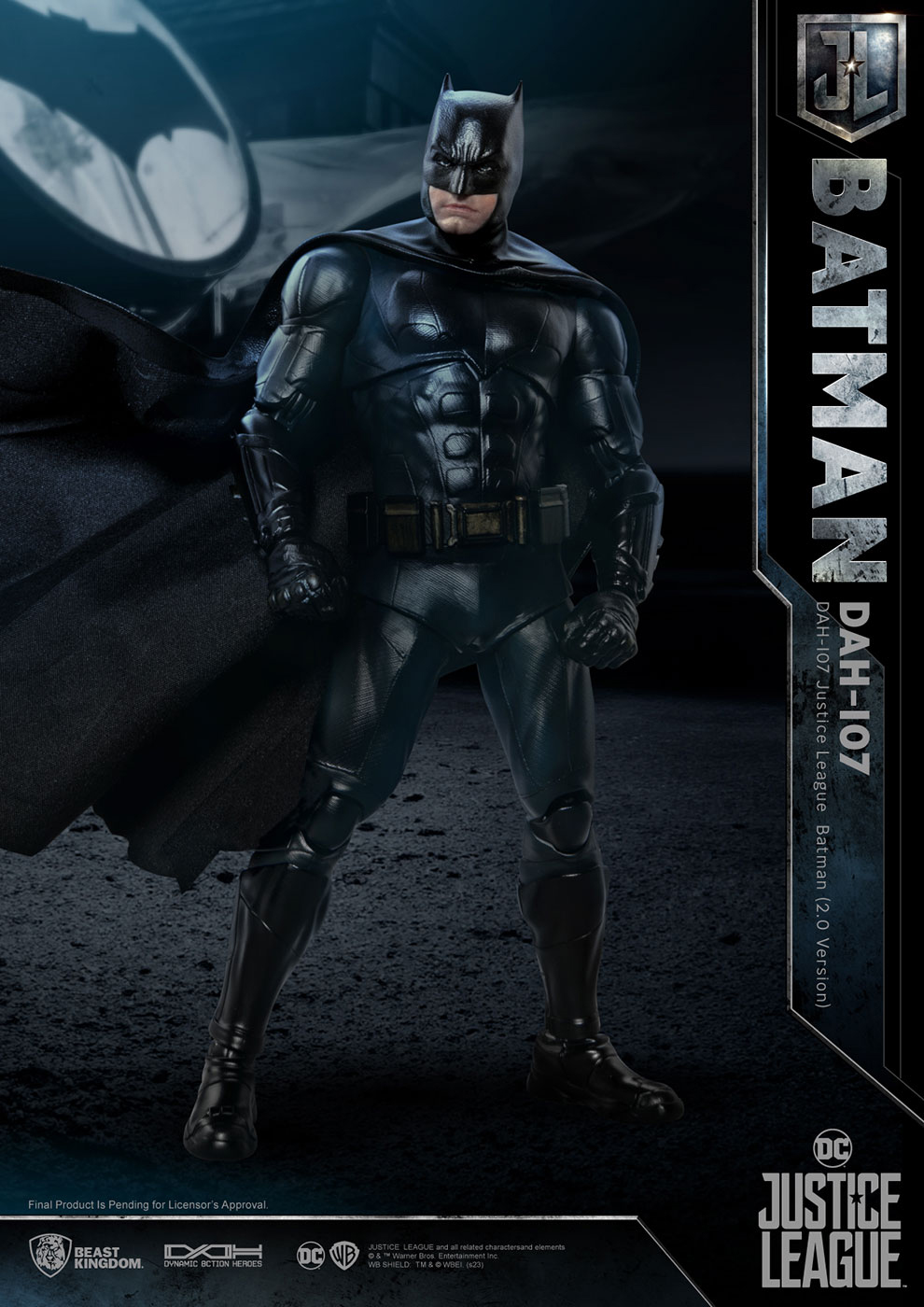 ジャスティス・リーグ「バットマン(2.0版)」のフィギュア画像