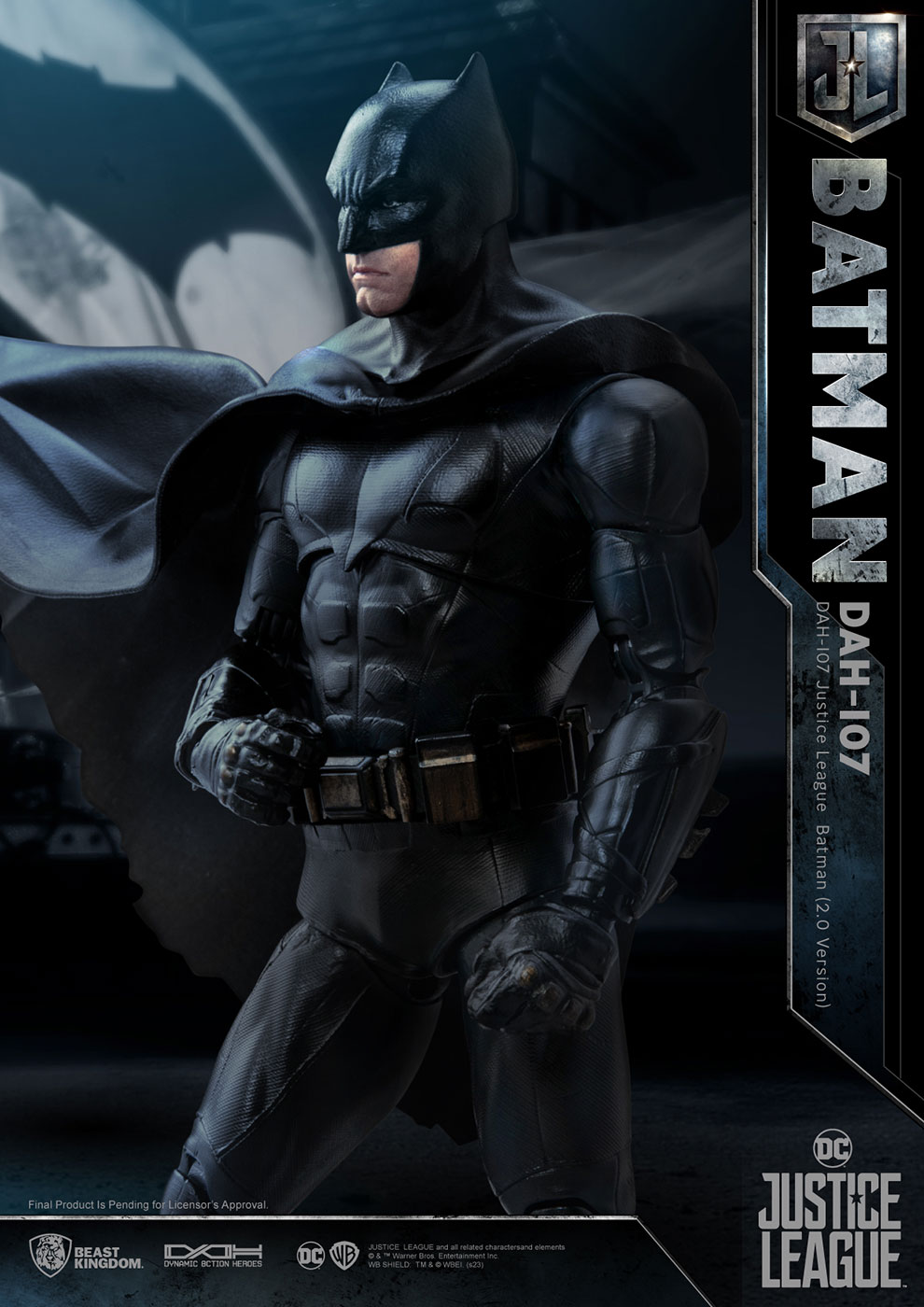 ジャスティス・リーグ「バットマン（2.0版）」のフィギュア画像