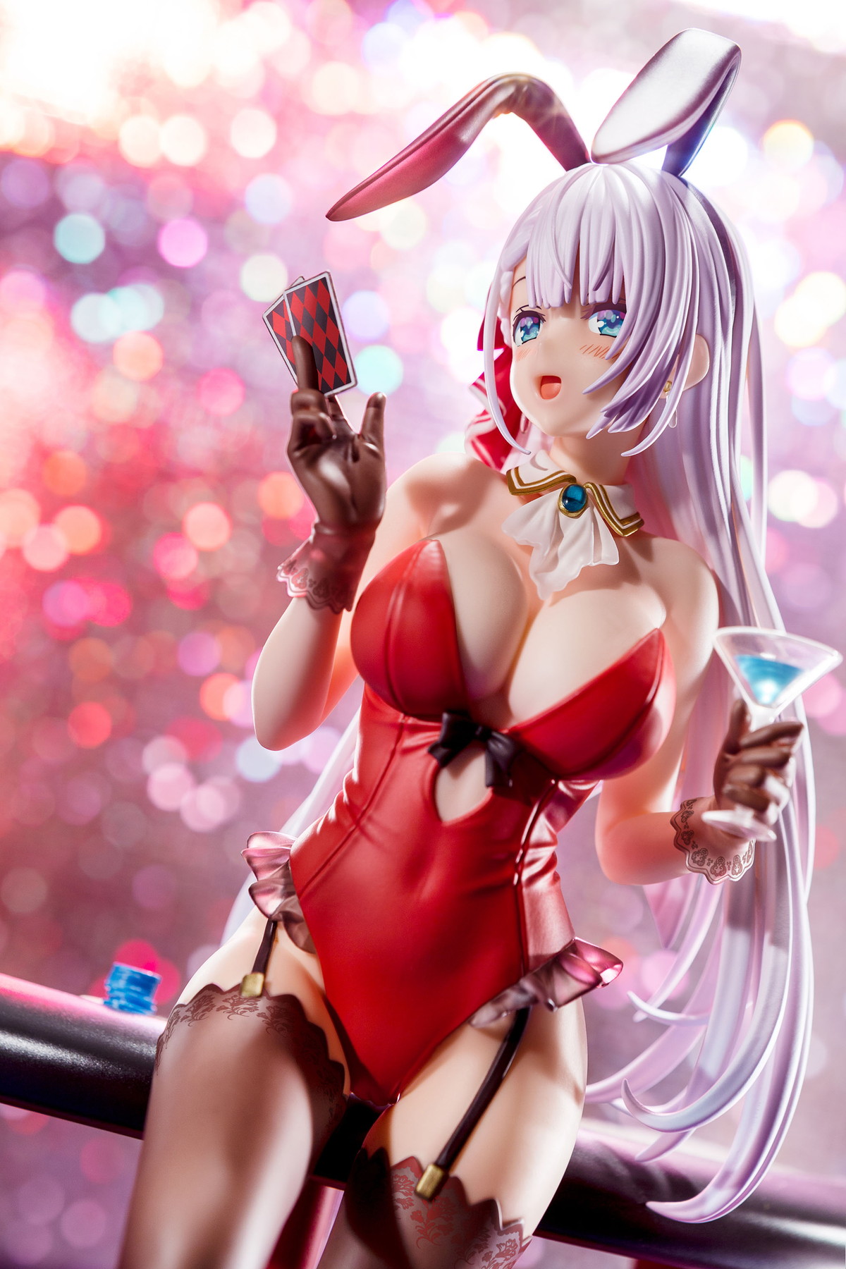 聖剣学院の魔剣使い「リーセリア・レイ・クリスタリア 深紅のバニーフィギュアwithぺろりシステム」のフィギュア画像