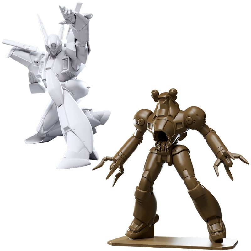 機動警察パトレイバー「PLAMAX NEO 3D SHOW 零式 VS ボクサー」のフィギュア画像