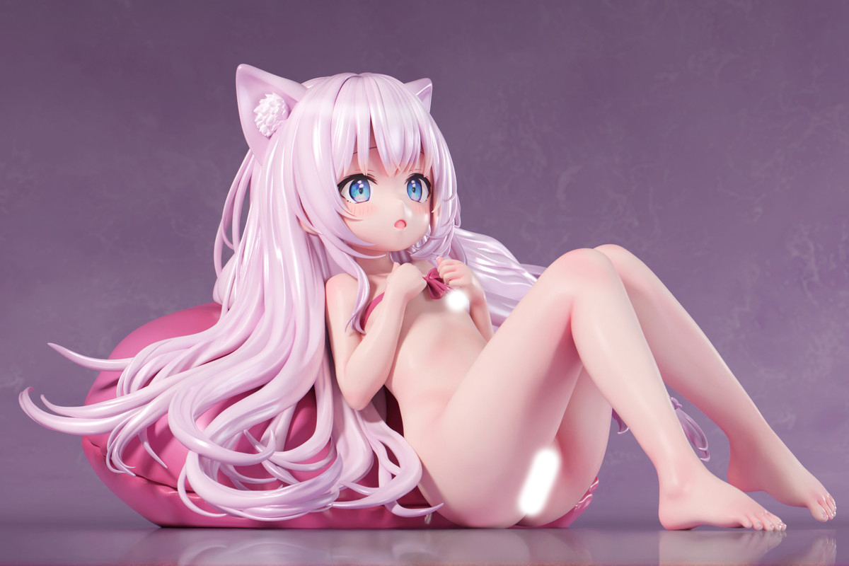 インサイトオリジナル「肉感少女 ちび猫娘 アナスターシャ」のフィギュア画像