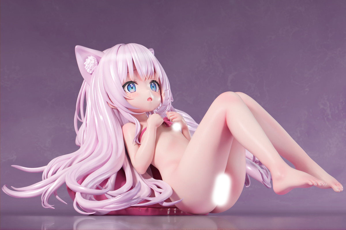 インサイトオリジナル「肉感少女 ちび猫娘 アナスターシャ」のフィギュア画像