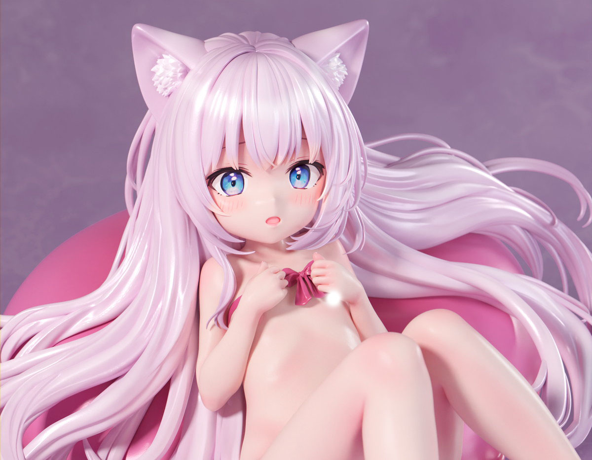 インサイトオリジナル「肉感少女 ちび猫娘 アナスターシャ」のフィギュア画像