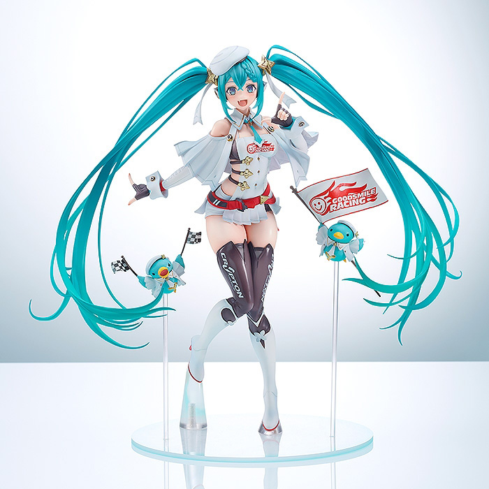 初音ミク GTプロジェクト「レーシングミク 2023Ver.」のフィギュア画像