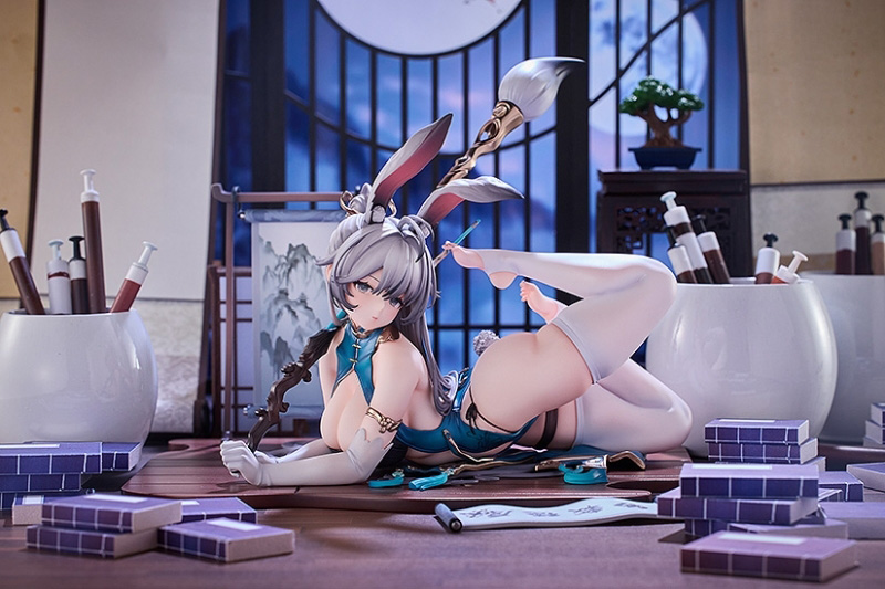 taitai氏オリジナルキャラクター「鏡月 タペストリー セット」のフィギュア画像