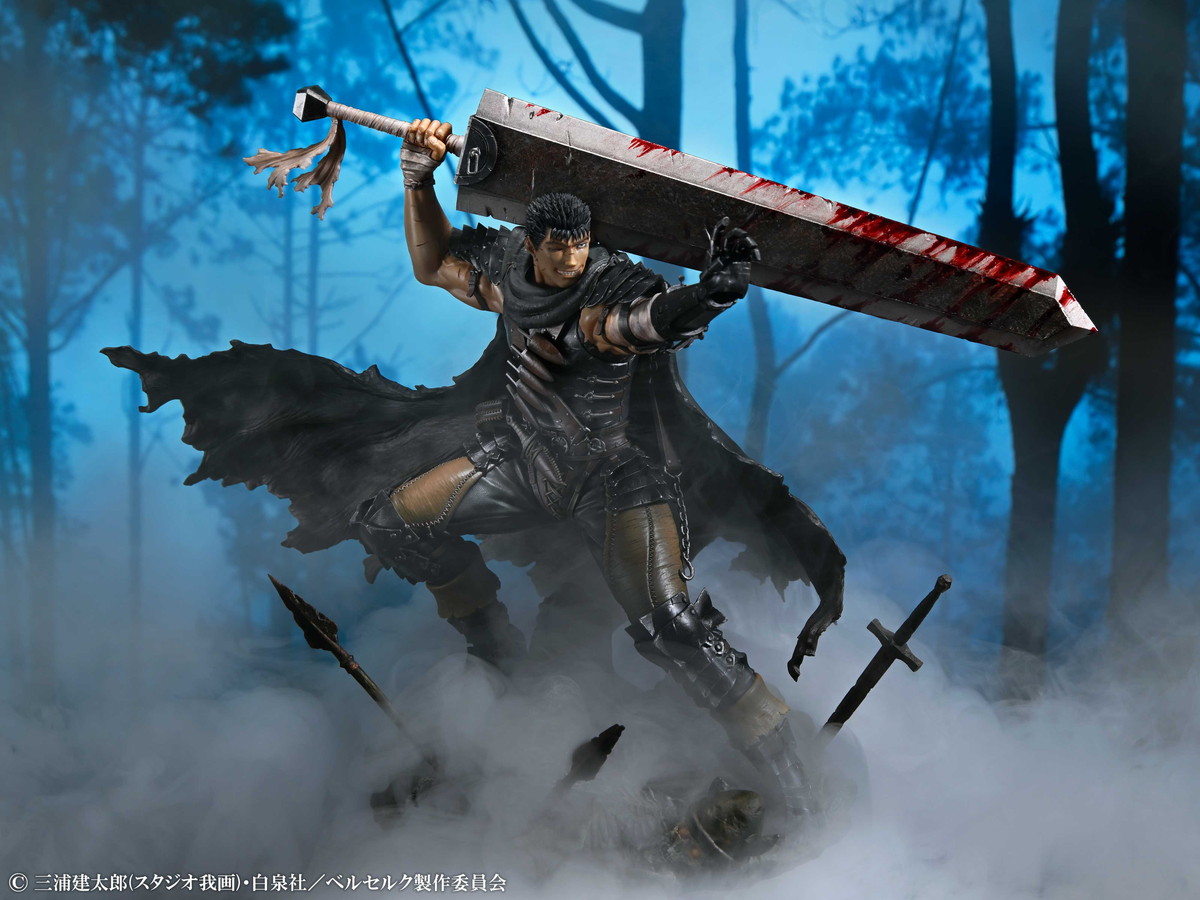 ベルセルク「ガッツ 黒い剣士Ver.」のフィギュア画像