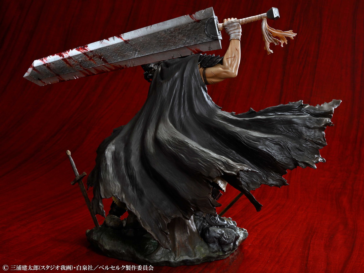 ベルセルク「ガッツ 黒い剣士Ver.」のフィギュア画像