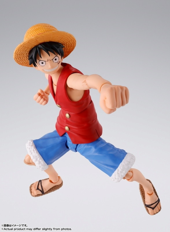 ONE PIECE「S.H.Figuarts モンキー・D・ルフィ -冒険の夜明け-」のフィギュア画像