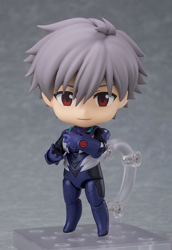 ヱヴァンゲリヲン新劇場版「ねんどろいど 渚カヲル プラグスーツVer.」のフィギュア画像