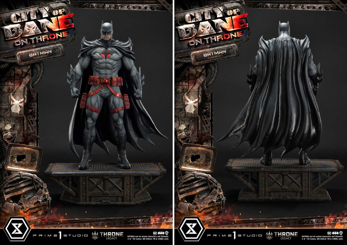 「スローンレガシー バットマン (コミック) シティ・オブ・べイン フラッシュポイント バットマン (Concept design by Carlos D’Anda)」のフィギュア画像