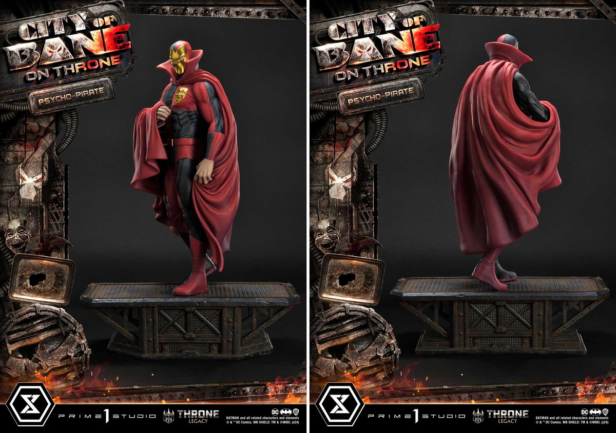 「スローンレガシー バットマン (コミック) シティ・オブ・べイン サイコ・パイレート (Concept design by Carlos D’Anda)」のフィギュア画像