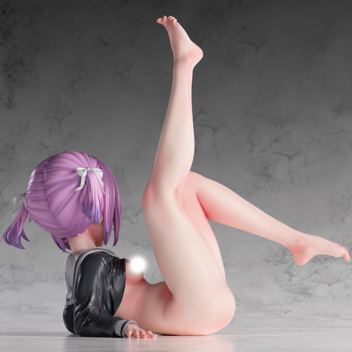 インサイトオリジナル「肉感少女 メカクレ彼女 優羽ちゃん」のフィギュア画像