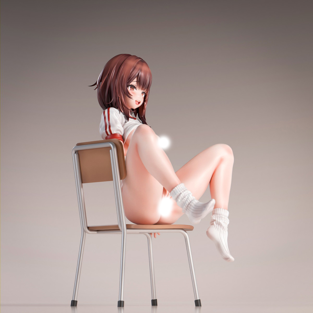 インサイトオリジナル「肉感少女 体育のあとで 西沢さん」のフィギュア画像