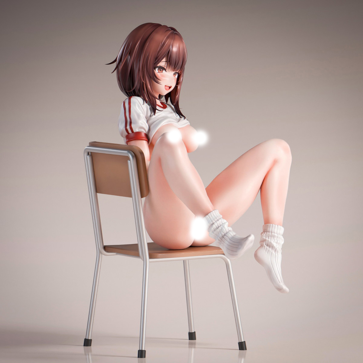 インサイトオリジナル「肉感少女 体育のあとで 西沢さん」のフィギュア画像