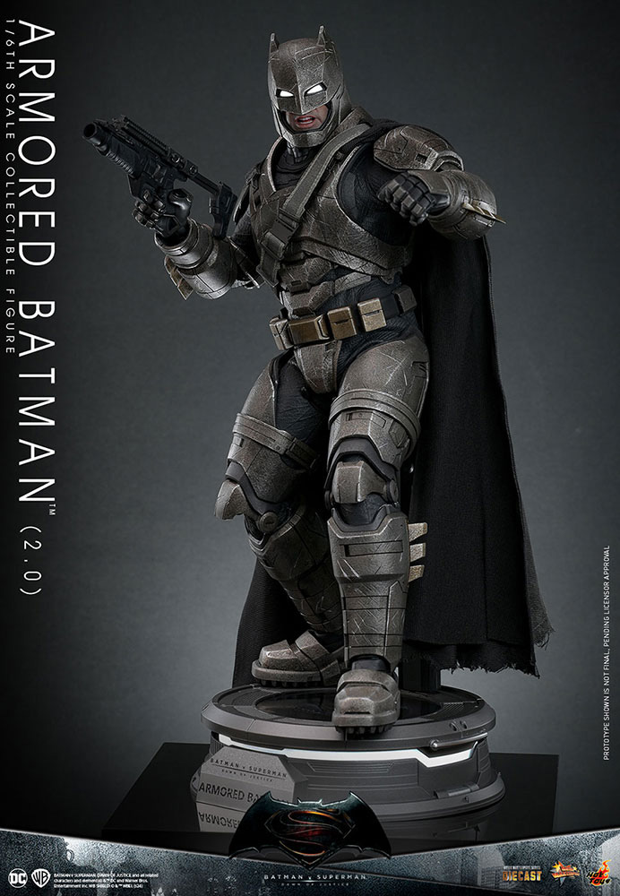 バットマン vs スーパーマン ジャスティスの誕生「アーマード・バットマン(2.0版)」のフィギュア画像