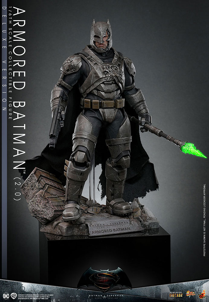 バットマン vs スーパーマン ジャスティスの誕生「アーマード・バットマン(2.0/デラックス版)」のフィギュア画像