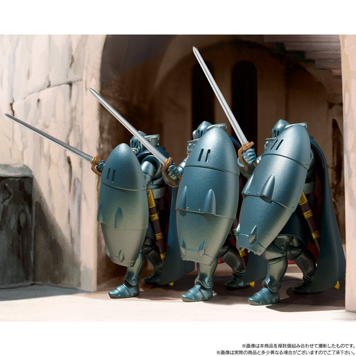 風の谷のナウシカ「想造ガレリア トルメキア装甲兵2体セット」のフィギュア画像