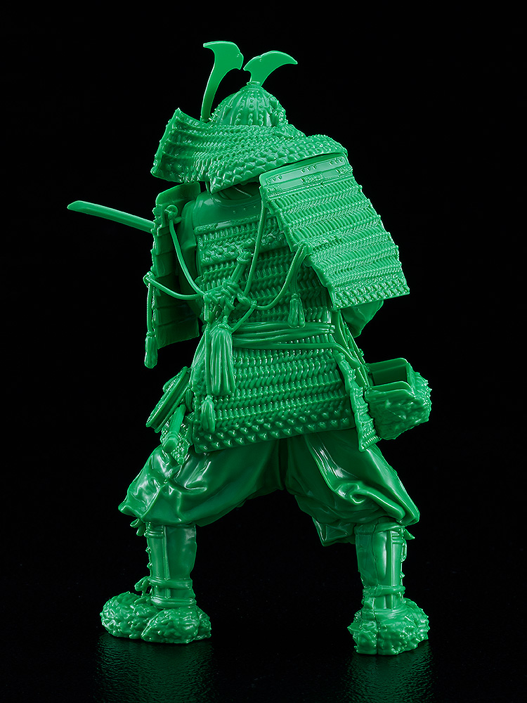 「PLAMAX 1/12 鎌倉時代の鎧武者 緑の装 Green color edition」のフィギュア画像