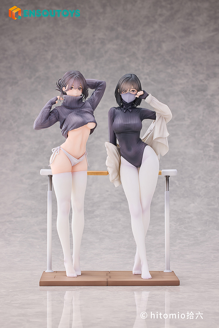 「ギター妹妹（メイメイ）＆昇玖先生の舞踏教室 セット」のフィギュア画像