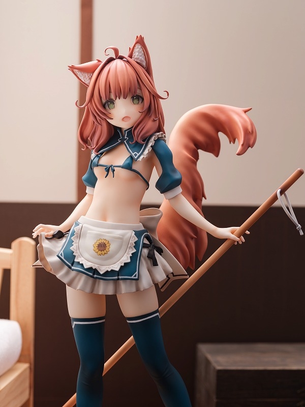 さわやか鮫肌オリジナルキャラクター「けもみみメイド キキーモラ」のフィギュア画像