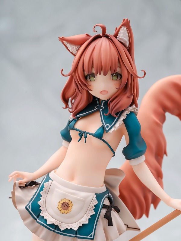 さわやか鮫肌オリジナルキャラクター「けもみみメイド キキーモラ」のフィギュア画像