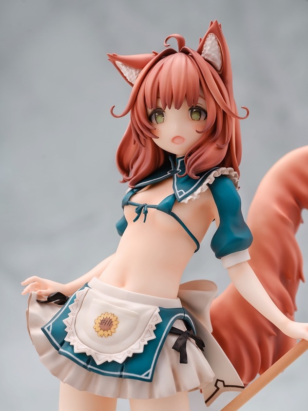 さわやか鮫肌オリジナルキャラクター「けもみみメイド キキーモラ」のフィギュア画像