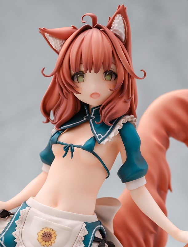 さわやか鮫肌オリジナルキャラクター「けもみみメイド キキーモラ」のフィギュア画像