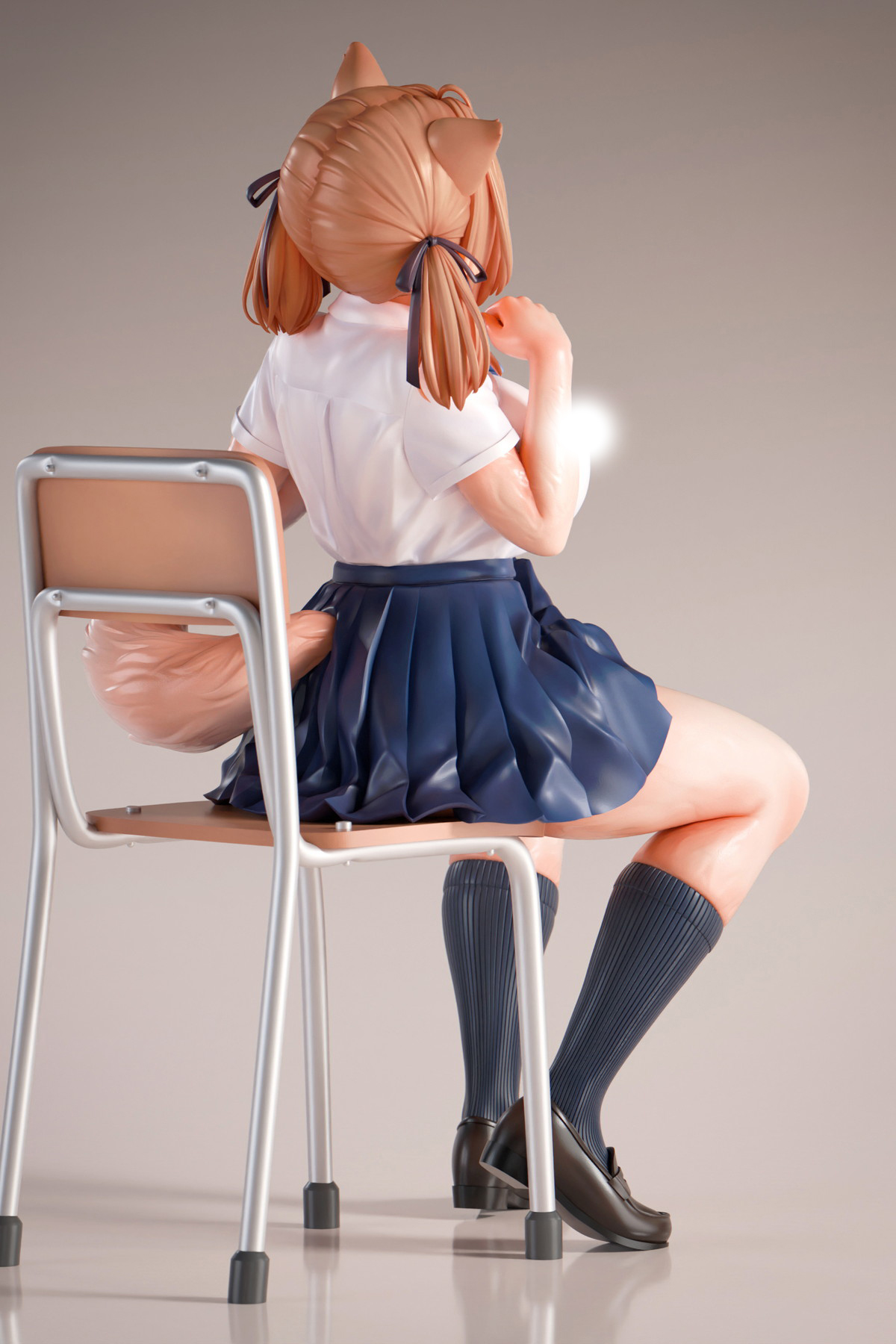 インサイトオリジナル「肉感少女 発情期メスケモ同級生の誘惑 小麦」のフィギュア画像