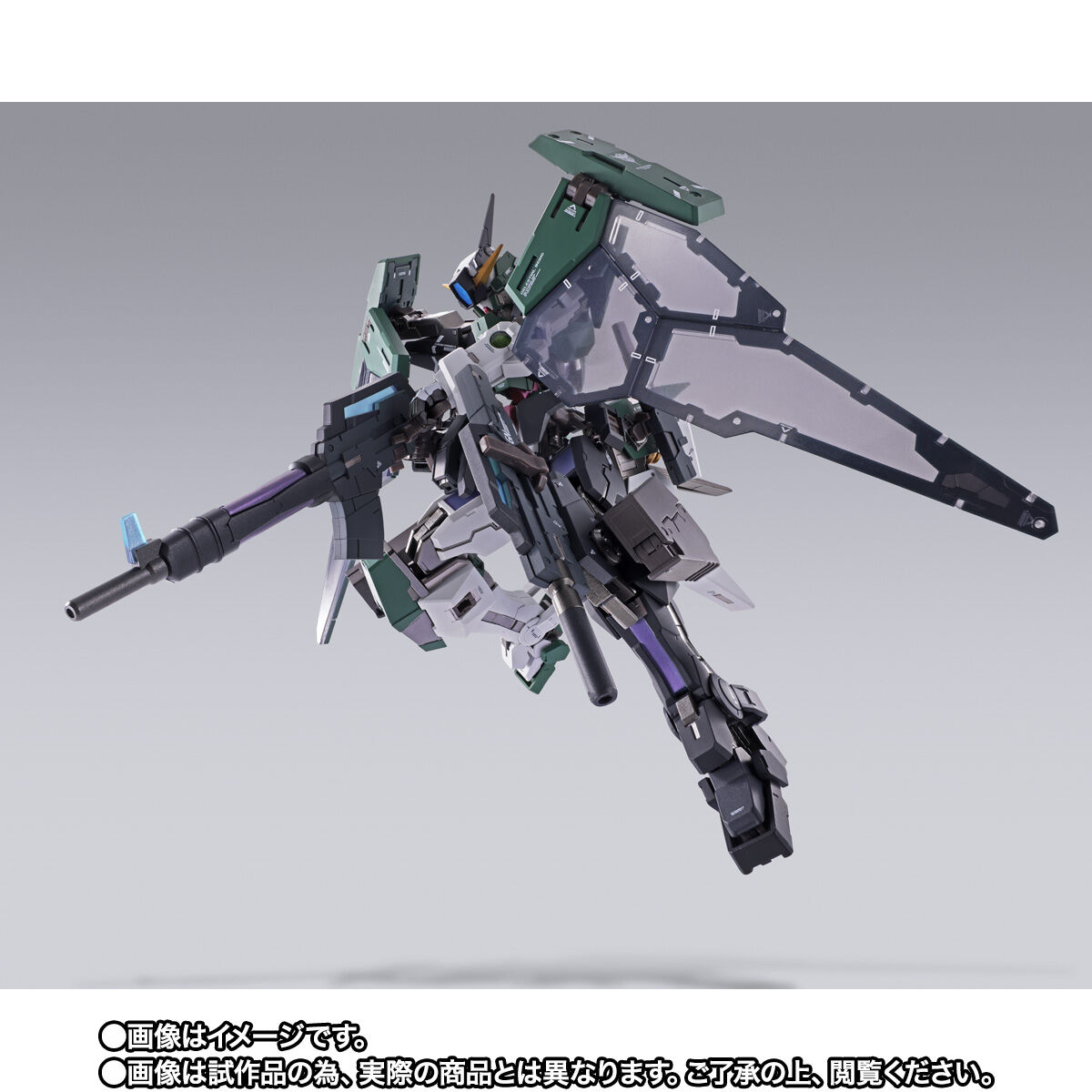 機動戦士ガンダム00 REVEALED CHRONICLE「METAL BUILD ガンダムデュナメスサーガ」のフィギュア画像