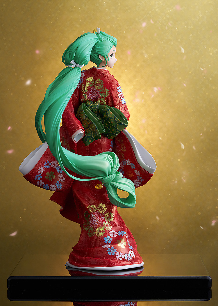 キャラクター・ボーカル・シリーズ01 初音ミク「初音ミク 見返り美人ミクVer.」のフィギュア画像