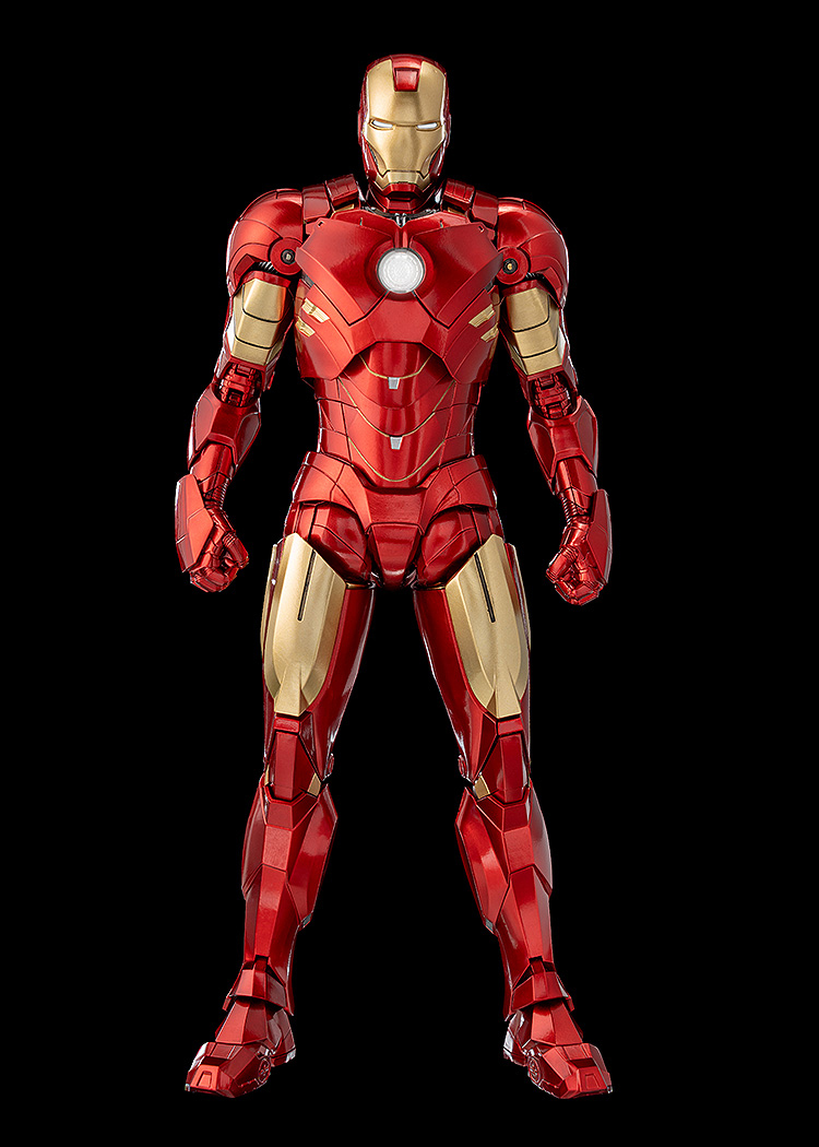 インフィニティ・サーガ「DLX アイアンマン・マーク4」のフィギュア画像