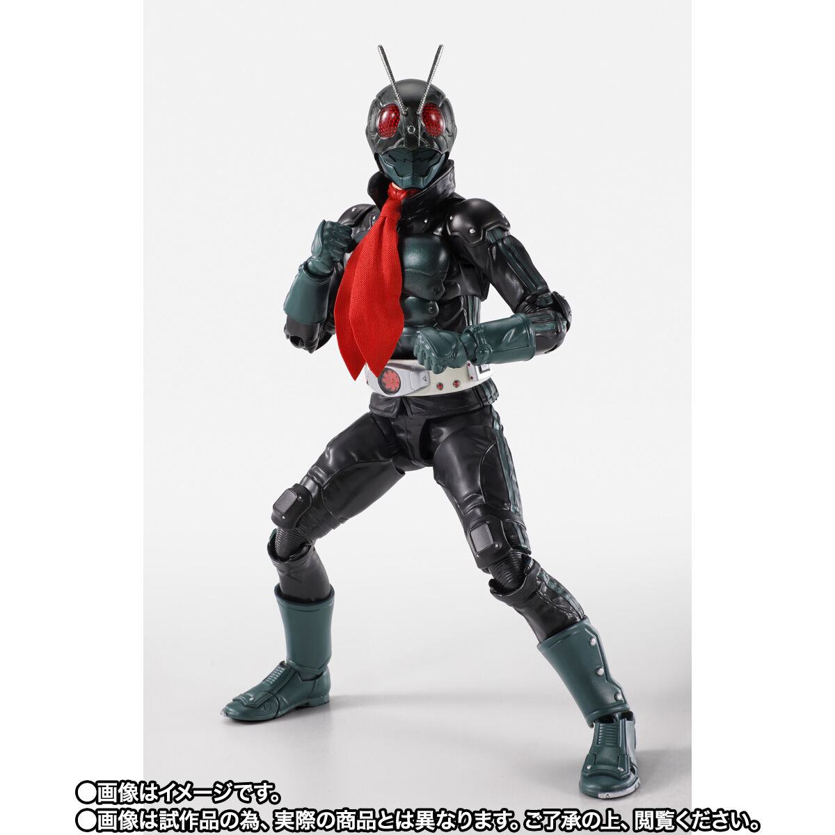 仮面ライダー THE NEXT「S.H.Figuarts（真骨彫製法） 仮面ライダー1号／本郷猛（仮面ライダーTHE NEXT）」のフィギュア画像