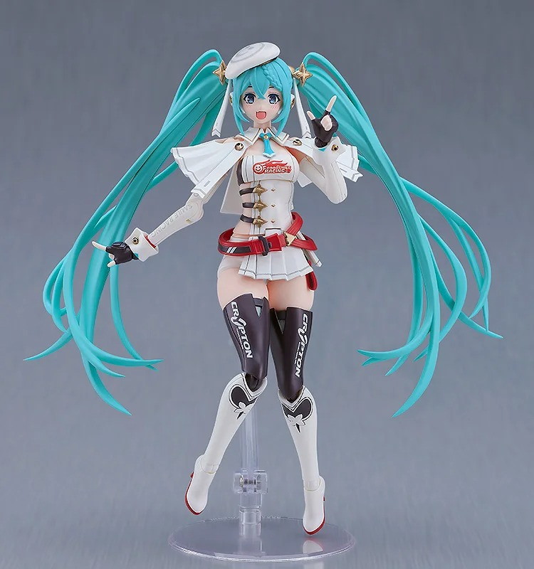 初音ミク GTプロジェクト「PLAMATEA レーシングミク 2023Ver.」のフィギュア画像