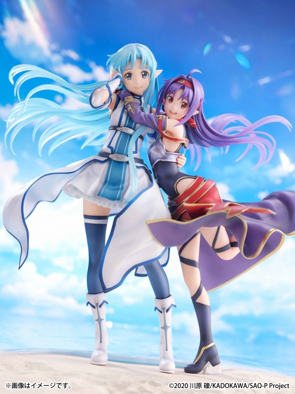 ソードアート・オンライン「アスナ＆ユウキ -Ending Ver.-」のフィギュア画像