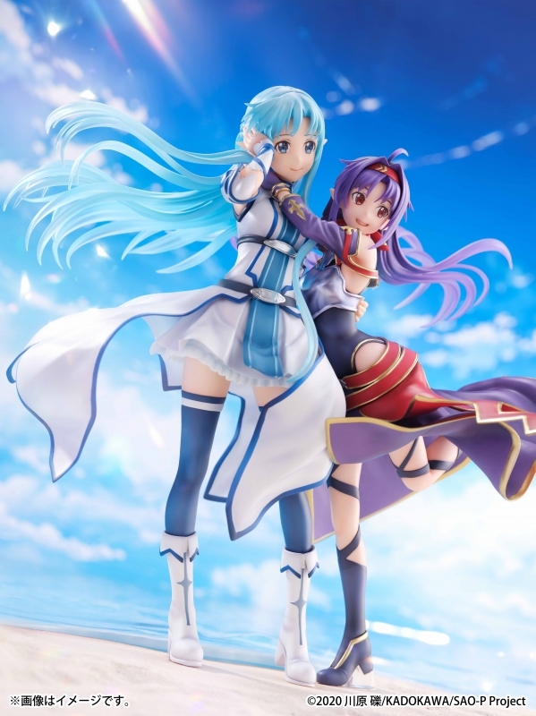 ソードアート・オンライン「アスナ＆ユウキ -Ending Ver.-」のフィギュア画像