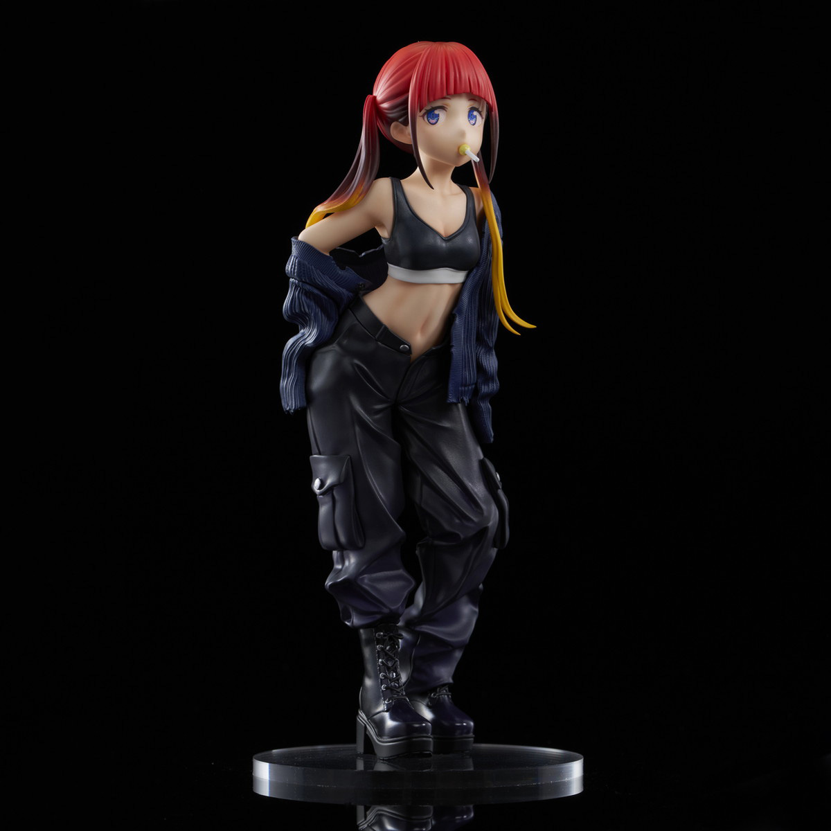 グリッドマンユニバース「ZOZO BLACK COLLECTION 飛鳥川ちせ」のフィギュア画像