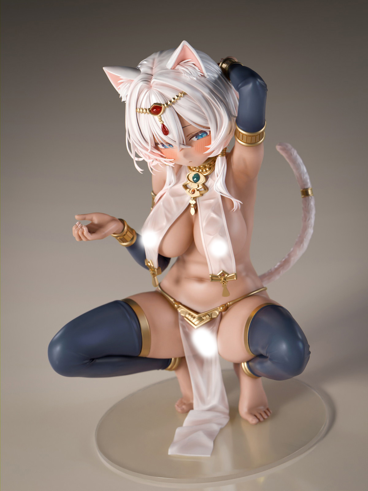 インサイトオリジナル「肉感少女 褐色猫娘 マウ」のフィギュア画像