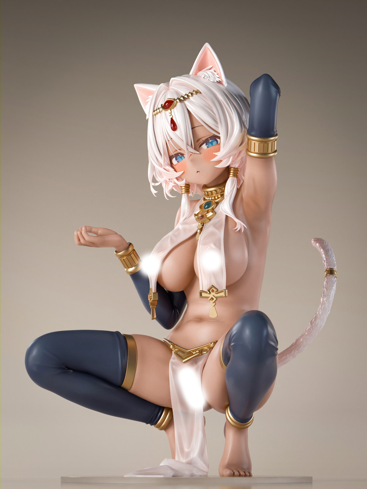 インサイトオリジナル「肉感少女 褐色猫娘 マウ」のフィギュア画像