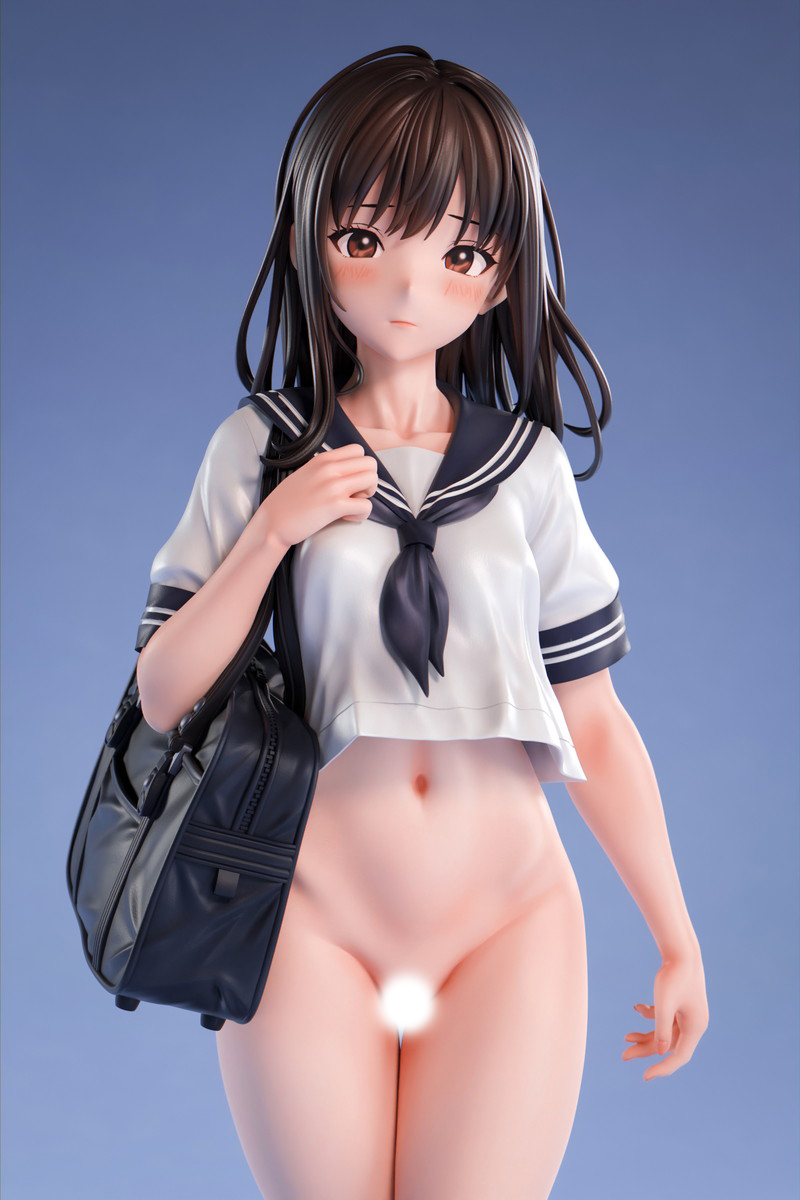 インサイトオリジナル「肉感少女 半裸登校 佐藤さん」のフィギュア画像