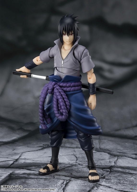 NARUTO-ナルト- 疾風伝「S.H.Figuarts うちはサスケ -全ての憎しみを背負う者-」のフィギュア画像