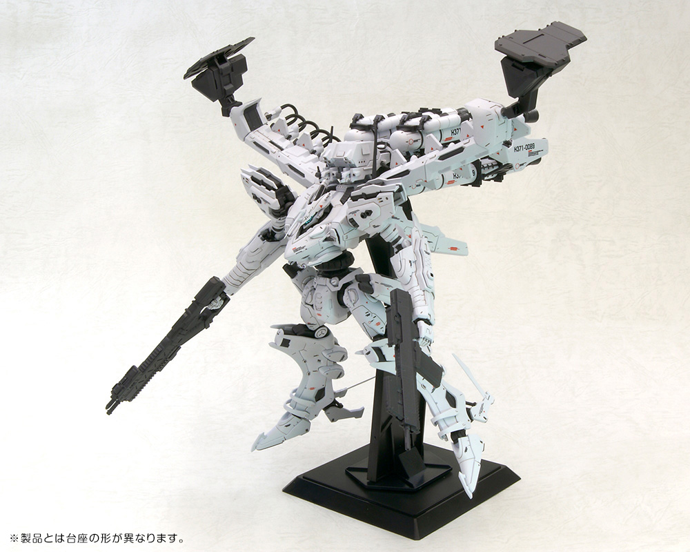 ARMORED CORE「ラインアーク ホワイト・グリント＆V.O.Bセット」のフィギュア画像