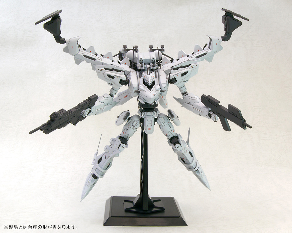 ARMORED CORE「ラインアーク ホワイト・グリント＆V.O.Bセット」のフィギュア画像