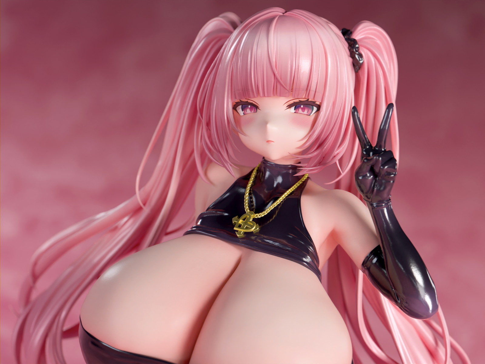 Bfull FOTS JAPANSオリジナル「爆乳ラバードレス インカローズ」のフィギュア画像