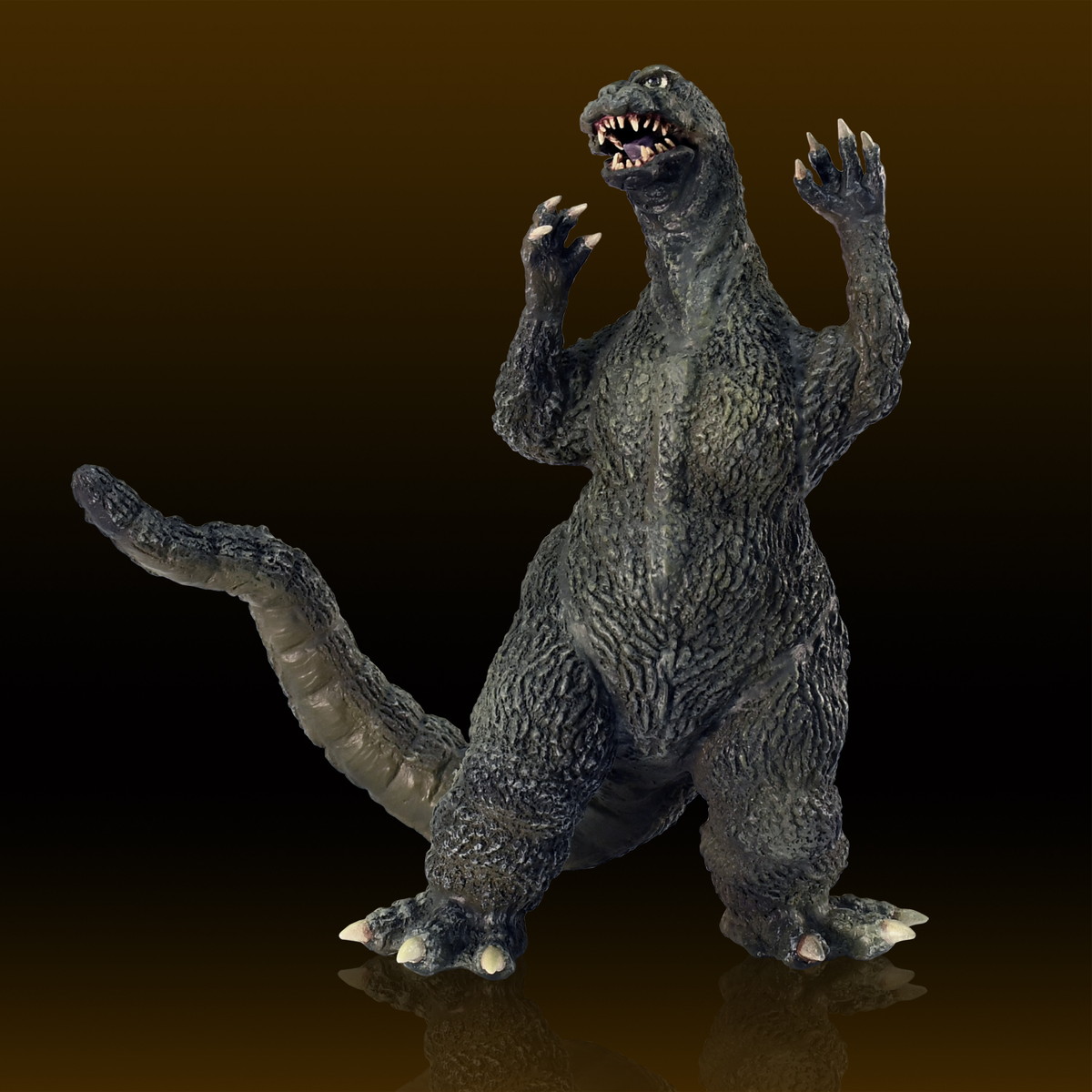 モスラ対ゴジラ「ゴジラ(1964) ミドル ソフビキット復刻版」のフィギュア画像
