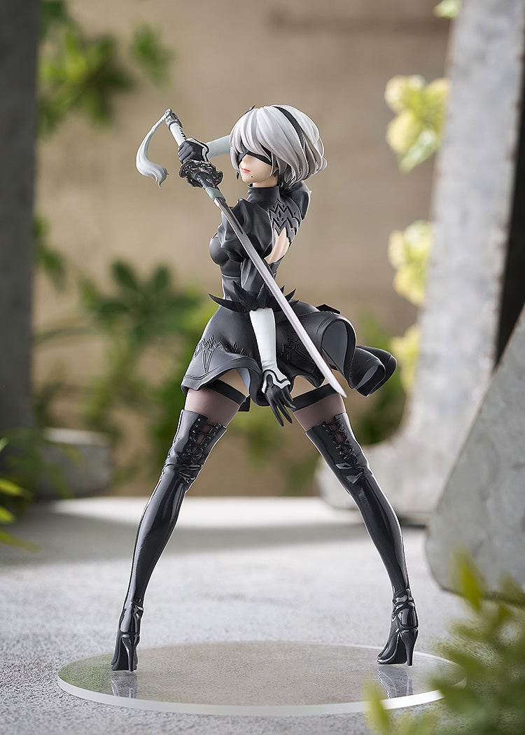 NieR:Automata Ver1.1a「POP UP PARADE 2B（ヨルハ二号B型）」のフィギュア画像