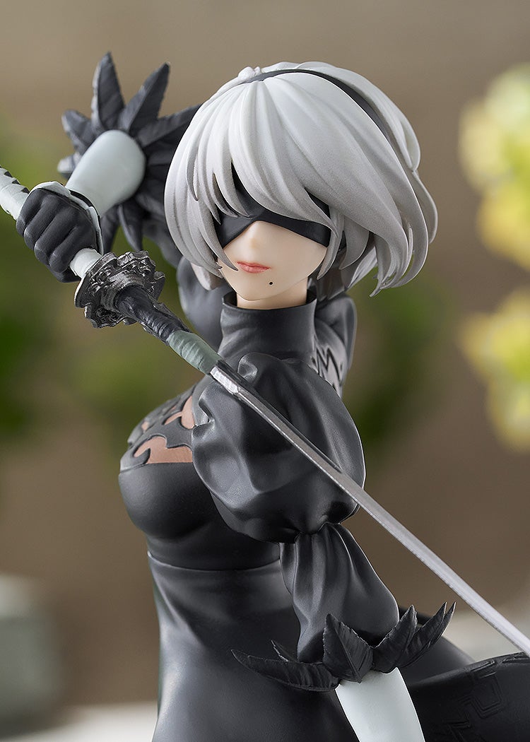 NieR:Automata Ver1.1a「POP UP PARADE 2B（ヨルハ二号B型）」のフィギュア画像